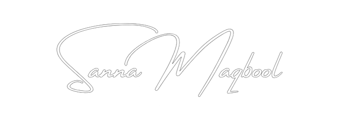 Sanna Maqbool White Logo